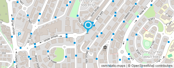 מפת הגעה אל בית האורטופדיה מפת הגעה אל בית האורטופדיה