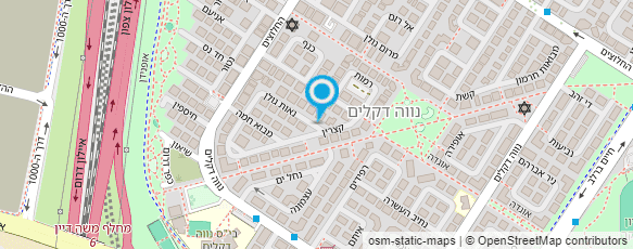 מפת הגעה אל עבודות טיח ושליכט צבעוני