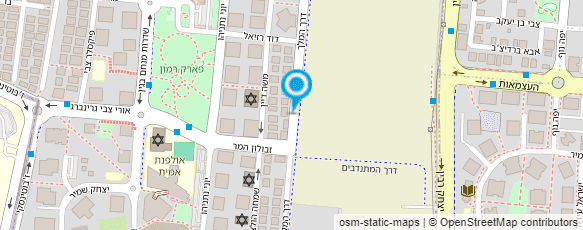 מפת הגעה אל דאובה שלומית-עיצוב פנים