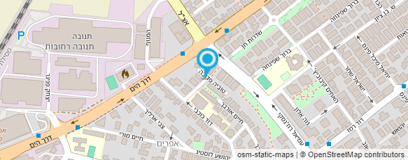 מפת הגעה אל גן פדובה