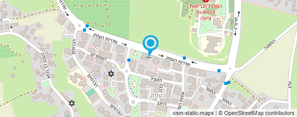 מפת הגעה אל שמרית אוחיון עיצוב פנים