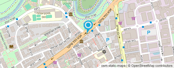 מפת הגעה אל עיצוב פנים - PoZa