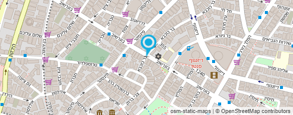 מפת הגעה אל מוניות אלי - שירות אישי