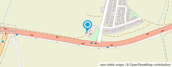 מפת הגעה אל סופר אלונית