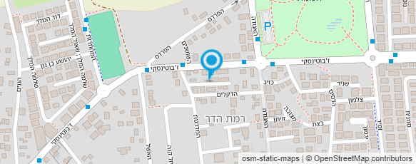 מפת הגעה אל יפעת בן ישי אדריכלות פנים