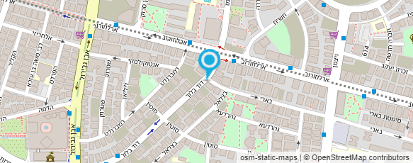 מפת הגעה אל עו"ד דניאל חקלאי