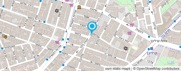 מפת הגעה אל מיכאל צלר;משרד עו"ד