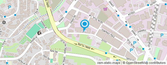 מפת הגעה אל סהר חומרי בניין