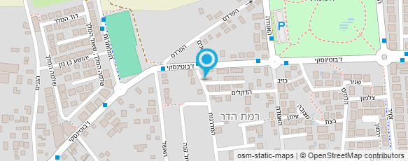 מפת הגעה אל יובל סליברניק פלס מים