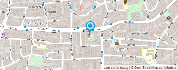 מפת הגעה אל חן הקוסם