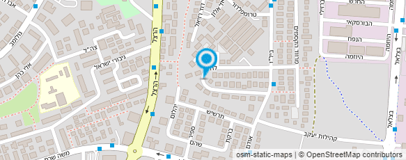 מפת הגעה אל ב.ד רהיטים