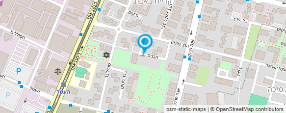 מפת הגעה אל מרכז ישראלי אייקידו ריאלי