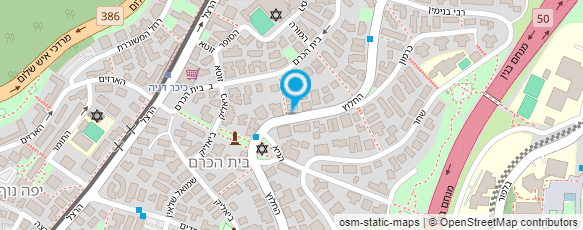 מפת הגעה אל רויטמן סנטר-RoyTman canter