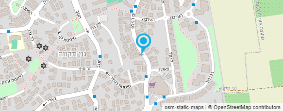 מפת הגעה אל ד"ר פנקס אביבה