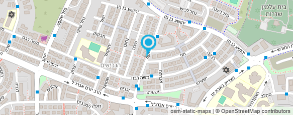 מפת הגעה אל רונן משאבות בטון והובלות עפר