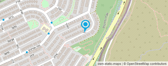 מפת הגעה אל גיא עדן מטפל בכיר