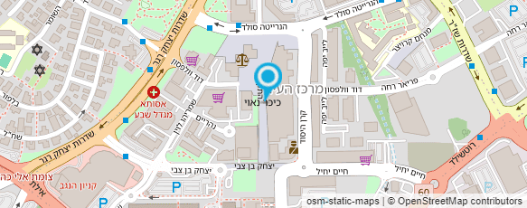 מפת הגעה אל שירות התעסוקה