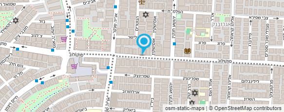 מפת הגעה אל ג'אנה טוהר היופי