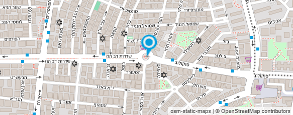 מפת הגעה אל אורן ישראל - אמנות השיער