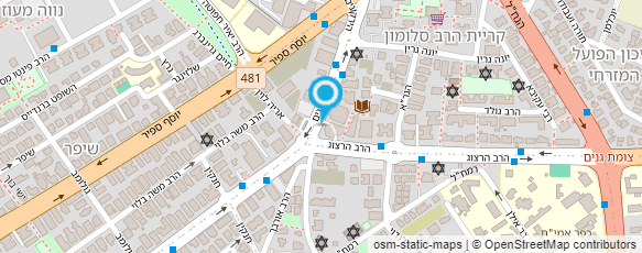 מפת הגעה אל יילו - yellow