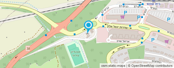 מפת הגעה אל יילו - yellow