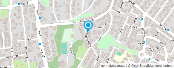 מפת הגעה אל משפחתון הבית של איריס