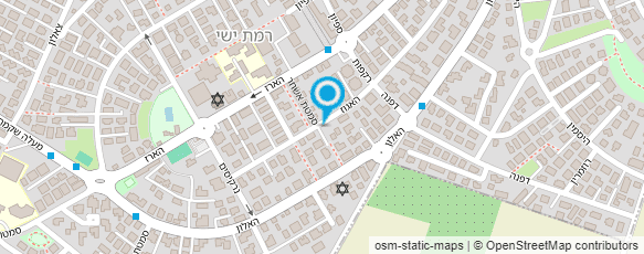 מפת הגעה אל יעל מילשטיין עיצוב פנים