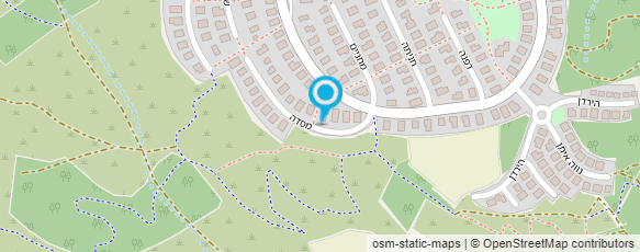 מפת הגעה אל הסטודיו של אורית