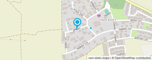 מפת הגעה אל רפאל אדריכלות ועיצוב פנים