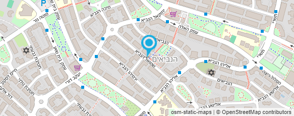 מפת הגעה אל אוריאל פיינרמן