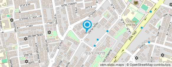 מפת הגעה אל ש.י.נ. הנדסה ובנייה