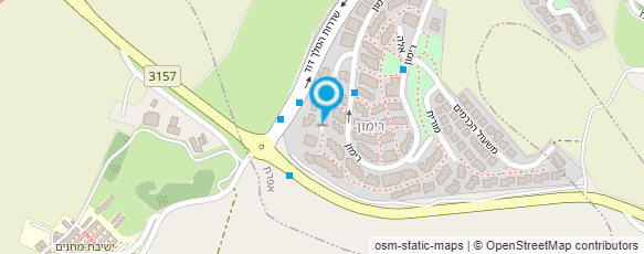 מפת הגעה אל כולל אפרת-מגן אברהם