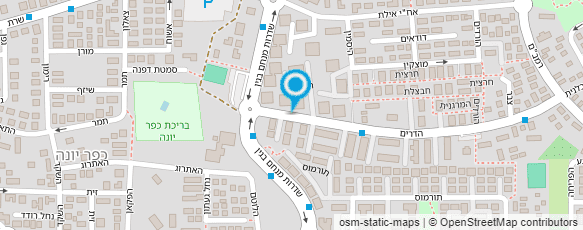 מפת הגעה אל יגאל עבודות עץ וגבס