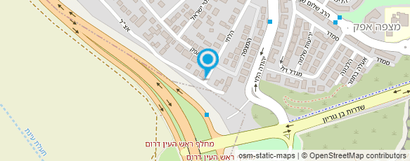 מפת הגעה אל הצהרונית של ליאת