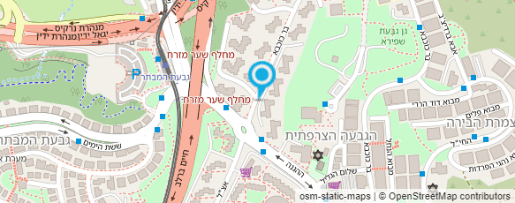 מפת הגעה אל לירון בר-חן