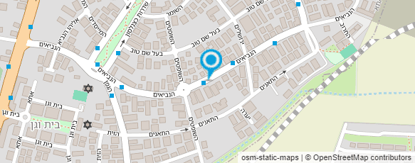 מפת הגעה אל עו"ד אבי עיני