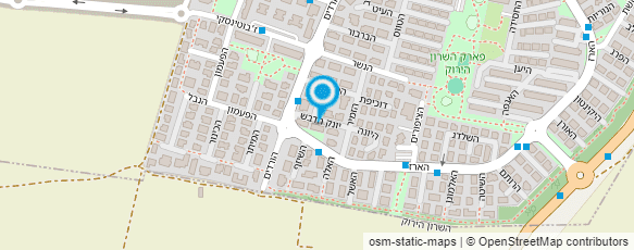 מפת הגעה אל יוסף רולס-אדריכלות וילות