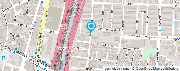 מפת הגעה אל אבי שליחויות לעו"ד