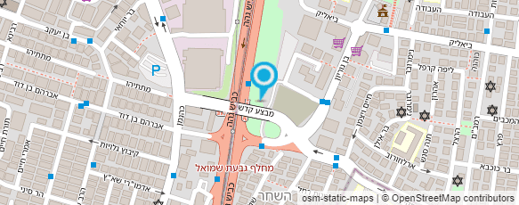 מפת הגעה אל תחנת דלק פז