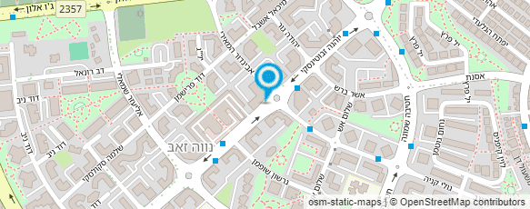 מפת הגעה אל אלונה-מניקור