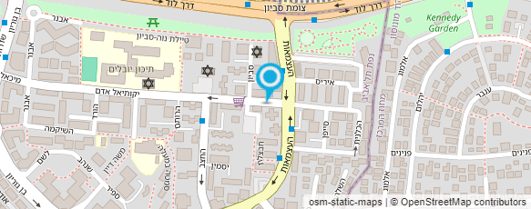 מפת הגעה אל דניאל עיצוב שיער