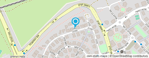 מפת הגעה אל סטודיו גליה