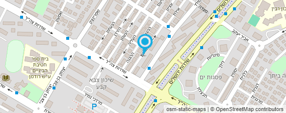 מפת הגעה אל גן אפרוחים