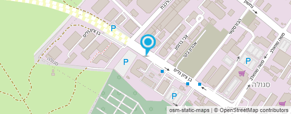 מפת הגעה אל תחנת דלק פז