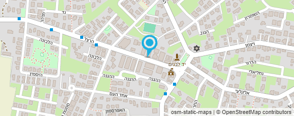 מפת הגעה אל הפקות Woopi