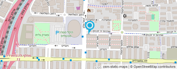 מפת הגעה אל פלאפל יד אליהו