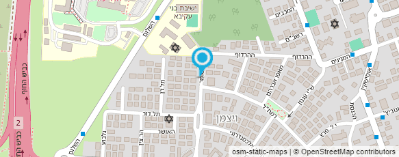 מפת הגעה אל שלהבת גז - טכנאי גז