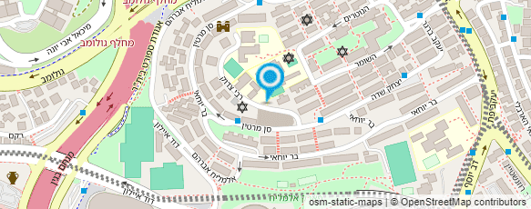 מפת הגעה אל ויצו-מועדון נוער