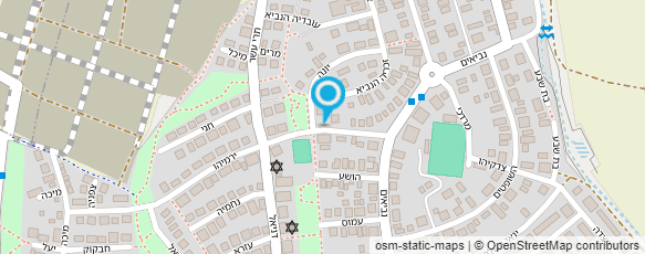 מפת הגעה אל ויצו-מועדון נוער