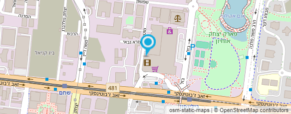 מפת הגעה אל פרופ' דיקמן רם מפת הגעה אל פרופ' דיקמן רם